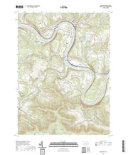 US Topo 7.5-minute map for Meshoppen PA