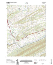 US Topo 7.5-minute map for Mexico PA