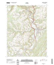 US Topo 7.5-minute map for Meyersdale PA