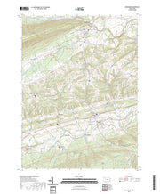 US Topo 7.5-minute map for Middleburg PA