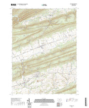 US Topo 7.5-minute map for Millheim PA