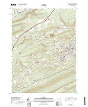 US Topo 7.5-minute map for Minersville PA