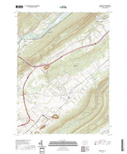 US Topo 7.5-minute map for Mingoville PA