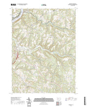 US Topo 7.5-minute map for Mosgrove PA