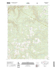 US Topo 7.5-minute map for Munderf PA