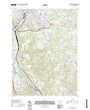 US Topo 7.5-minute map for New Castle South PA