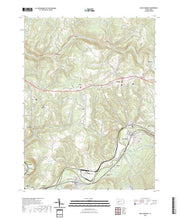 US Topo 7.5-minute map for New Florence PA