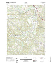 US Topo 7.5-minute map for New Galilee PA