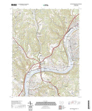 US Topo 7.5-minute map for New Kensington West PA