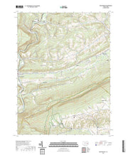 US Topo 7.5-minute map for New Ringgold PA