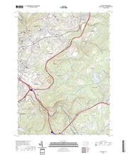 US Topo 7.5-minute map for Olyphant PA