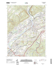 US Topo 7.5-minute map for Pittston PA