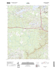 US Topo 7.5-minute map for Pocono Pines PA