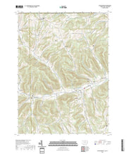 US Topo 7.5-minute map for Potter Brook PANY