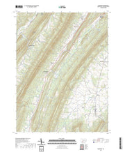 US Topo 7.5-minute map for Rainsburg PA