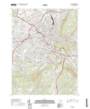 US Topo 7.5-minute map for Reading PA