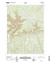 US Topo 7.5-minute map for Red Rock PA