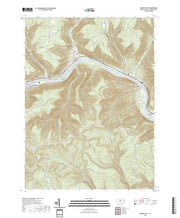 US Topo 7.5-minute map for Renovo East PA