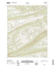 US Topo 7.5-minute map for Reward PA