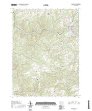 US Topo 7.5-minute map for Reynoldsville PA