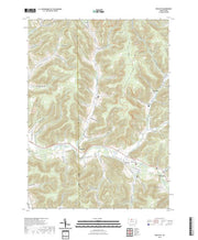 US Topo 7.5-minute map for Roulette PA