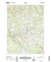 US Topo 7.5-minute map for Saint Marys PA