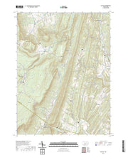 US Topo 7.5-minute map for Saltillo PA