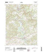 US Topo 7.5-minute map for Saltsburg PA