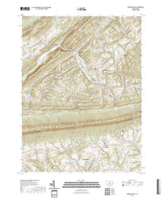 US Topo 7.5-minute map for Shermans Dale PA