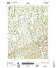 US Topo 7.5-minute map for Shickshinny PA