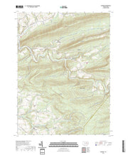 US Topo 7.5-minute map for Shumans PA