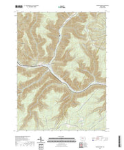 US Topo 7.5-minute map for Sinnemahoning PA