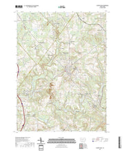 US Topo 7.5-minute map for Slippery Rock PA