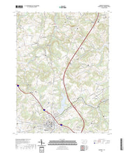 US Topo 7.5-minute map for Somerset PA