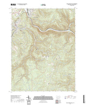 US Topo 7.5-minute map for South Connellsville PA