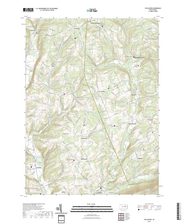 US Topo 7.5-minute map for Stillwater PA