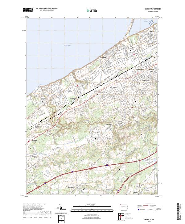 US Topo 7.5-minute map for Swanville PA