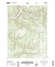 US Topo 7.5-minute map for Tionesta PA