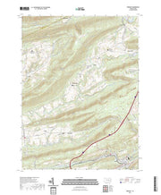 US Topo 7.5-minute map for Tremont PA