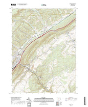 US Topo 7.5-minute map for Tyrone PA