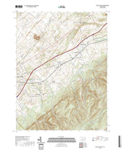 US Topo 7.5-minute map for Walnut Bottom PA