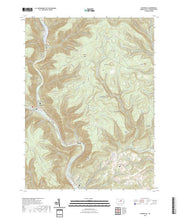 US Topo 7.5-minute map for Waterville PA