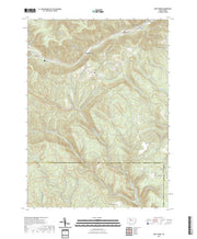 US Topo 7.5-minute map for West Creek PA