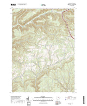 US Topo 7.5-minute map for White Pine PA