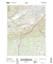 US Topo 7.5-minute map for Wilkes-Barre West PA