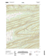 US Topo 7.5-minute map for Woodward PA