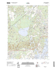 US Topo 7.5-minute map for Kingston RI