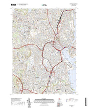 US Topo 7.5-minute map for Providence RI