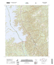 US Topo 7.5-minute map for Clarks Hill SCGA