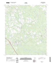 US Topo 7.5-minute map for Hammond SC